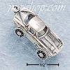 Sterling Silver CAR W/ MOVING WHEELS CHARM