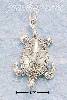 Sterling Silver ANTIQUED UPSIDE DOWN DEEP SEA TURTLE CHARM