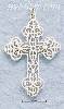 Sterling Silver FILIGREE CROSS CHARM Sterling Silver FILIGREE CROSS CHARM
