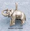 Sterling Silver ANTIQUED STANDING ELEPHANT CHARM Sterling Silver ANTIQUED STANDING ELEPHANT CHARM