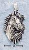 Sterling Silver HORSE HEAD W/ FLOWING MANE CHARM