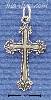 Sterling Silver ANTIQUED FANCY CROSS CHARM Sterling Silver ANTIQUED FANCY CROSS CHARM