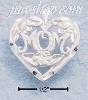 Sterling Silver SMALL HEART WITH "MOM" CHARM Sterling Silver SMALL HEART WITH "MOM" CHARM