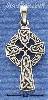 Sterling Silver SMALL ANTIQUED CELTIC CROSS CHARM