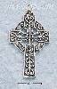 Sterling Silver ANTIQUED CELTIC CROSS CHARM Sterling Silver ANTIQUED CELTIC CROSS CHARM