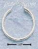 Sterling Silver 18MM TUBULAR HOOP WITH "U" WIRE EARRINGS