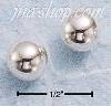 Sterling Silver 7MM BALL POST EARRINGS