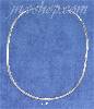 Sterling Silver 3MM WIDE OVAL COLLAR (NO HOOK CLOSURE)