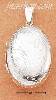Sterling Silver 22x30MM OVAL ETCHED LOCKET Sterling Silver 22x30MM OVAL ETCHED LOCKET