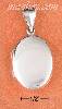 Sterling Silver 18MM X 24MM FLAT HIGH POLISH OVAL LOCKET Sterling Silver 18MM X 24MM FLAT HIGH POLISH OVAL LOCKET