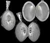 Sterling Silver OVAL ENGRAVED LOCKET Sterling Silver OVAL ENGRAVED LOCKET
