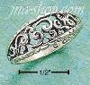 Sterling Silver ANTIQUED OPEN LOOPS & CURVES RING SIZES 5-8