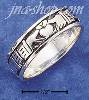 Sterling Silver UNISEX MULTI CLADDAGH BAND RING