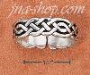 Sterling Silver CELTIC WEAVE TOE RING