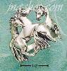 Sterling Silver TRIPLE HORSE RING SIZES 6-11