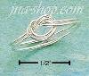 Sterling Silver DOUBLE LOVE KNOT SIZES 4-8