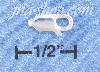 Sterling Silver LOBSTER CLAW 4 X 10MM WITH 4MM JUMP RING Sterling Silver LOBSTER CLAW 4 X 10MM WITH 4MM JUMP RING